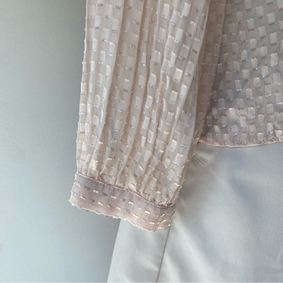 Reiss Taylor Pink Ruffle Blouse - 0 - Picture 12 of 15